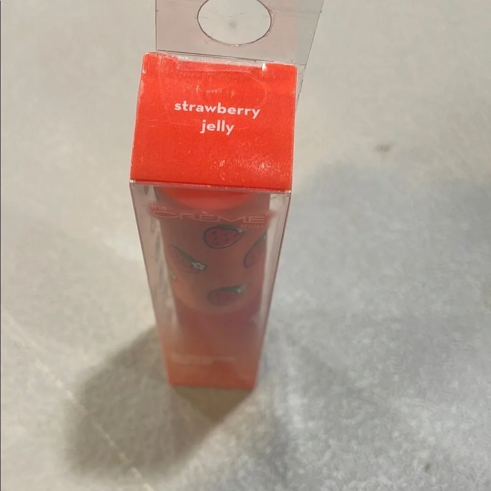Creme Luscious Lip Oil with Strawberry Design